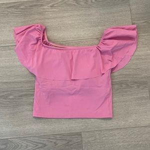 Kortni jeane ruffled around top